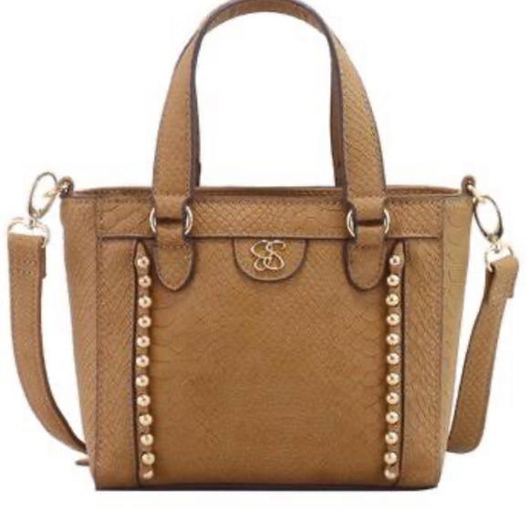 Jessica Simpson GIA Satchel - Color Pecan - Picture 1 of 10